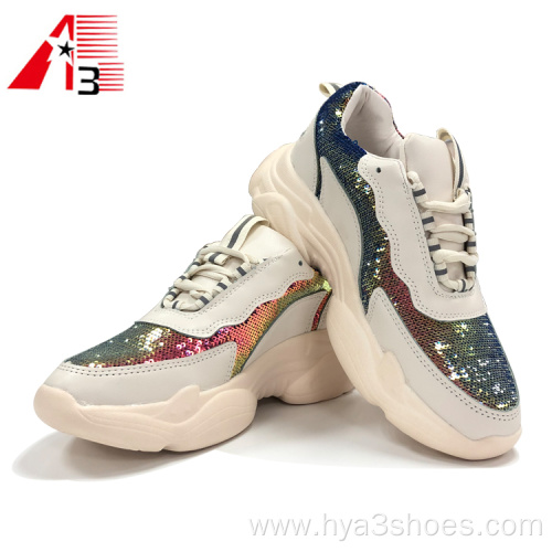 Fashionable Sequin Casual Shoes